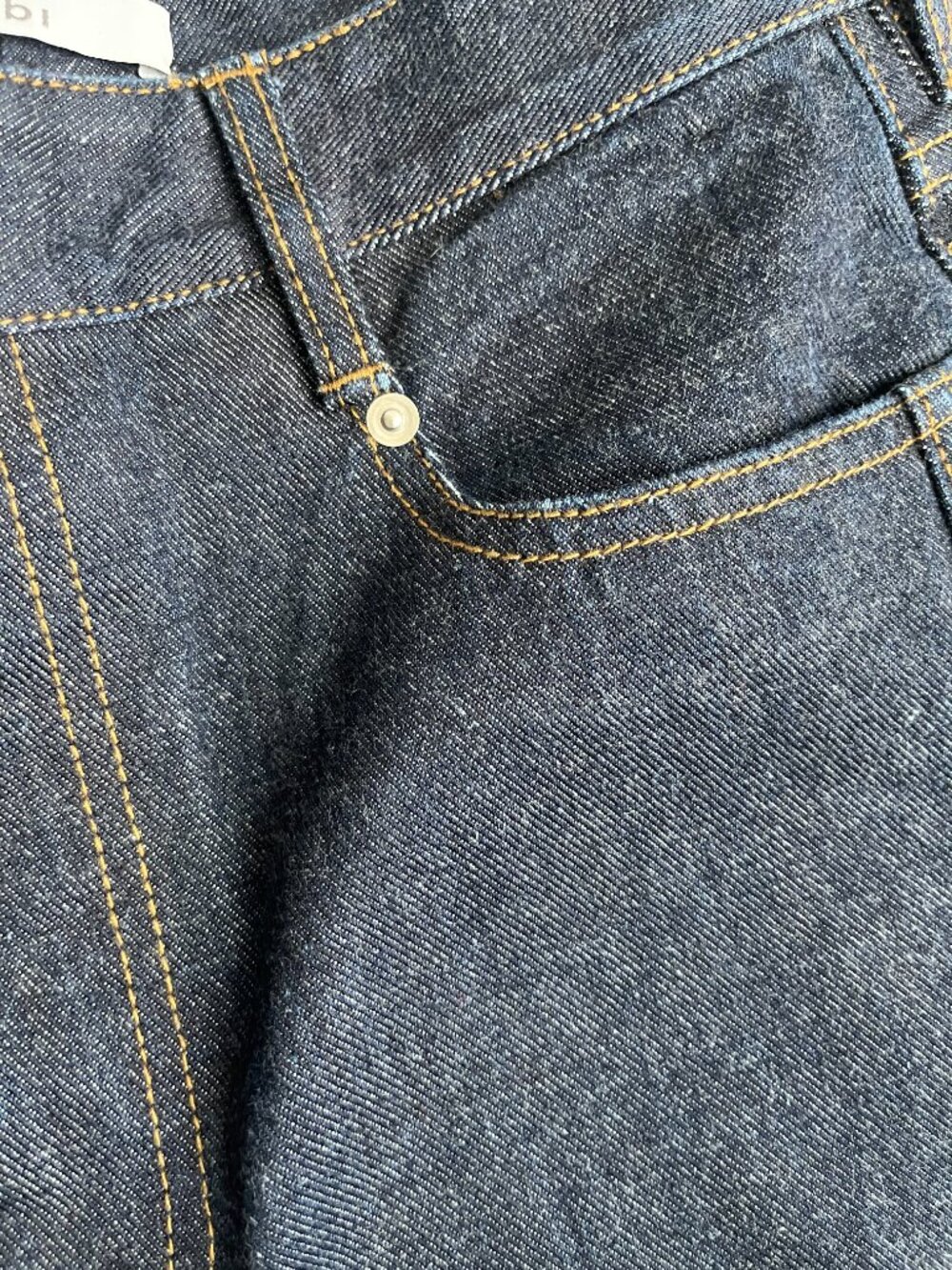 Tibi NWOT Indigo Denim Sid Jean Short 28 - Picture 11 of 16